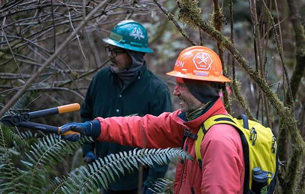 Our talented volunteers helping manage camp westwind